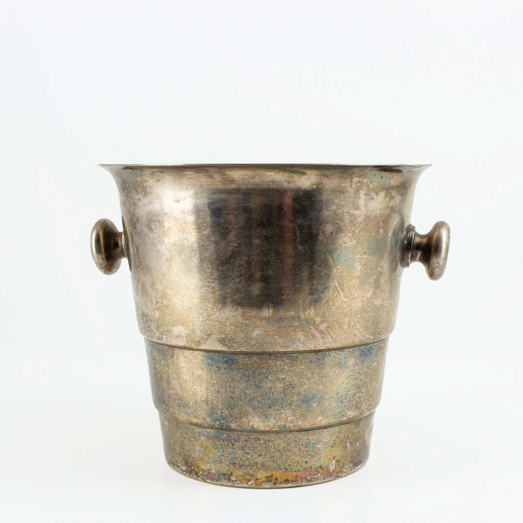 Small Vintage Silver-plate Ice or Garnish Bucket