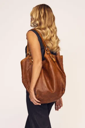 Soft & Slouchy Hobo - Cognac Rocks (sign up for restock alerts)