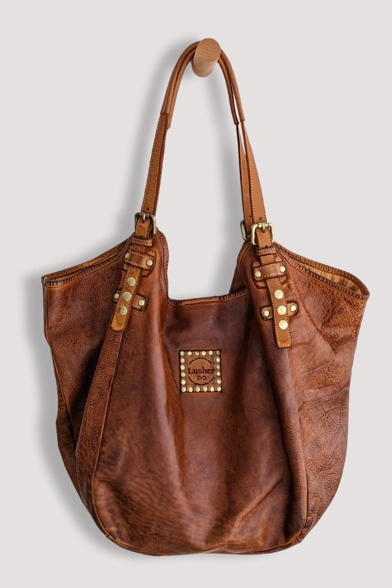 Soft & Slouchy Hobo - Cognac Rocks (sign up for restock alerts)