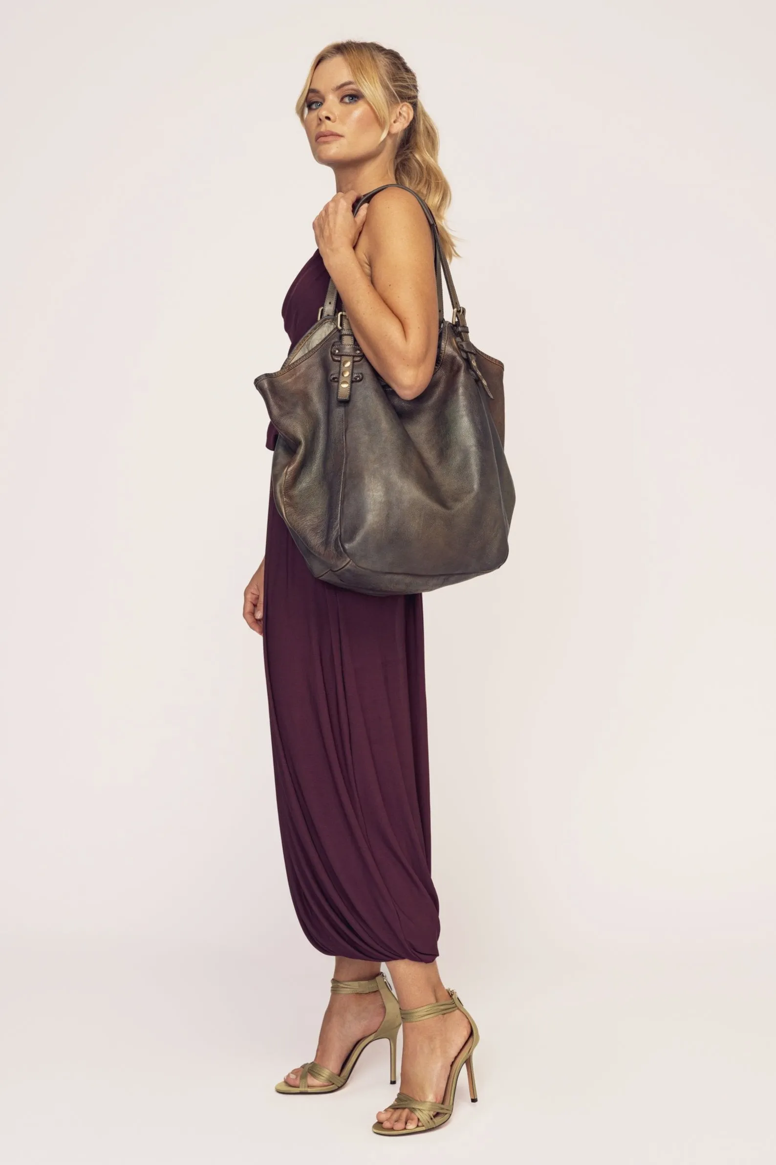 Soft & Slouchy Hobo - Petrol (Last Ones!)