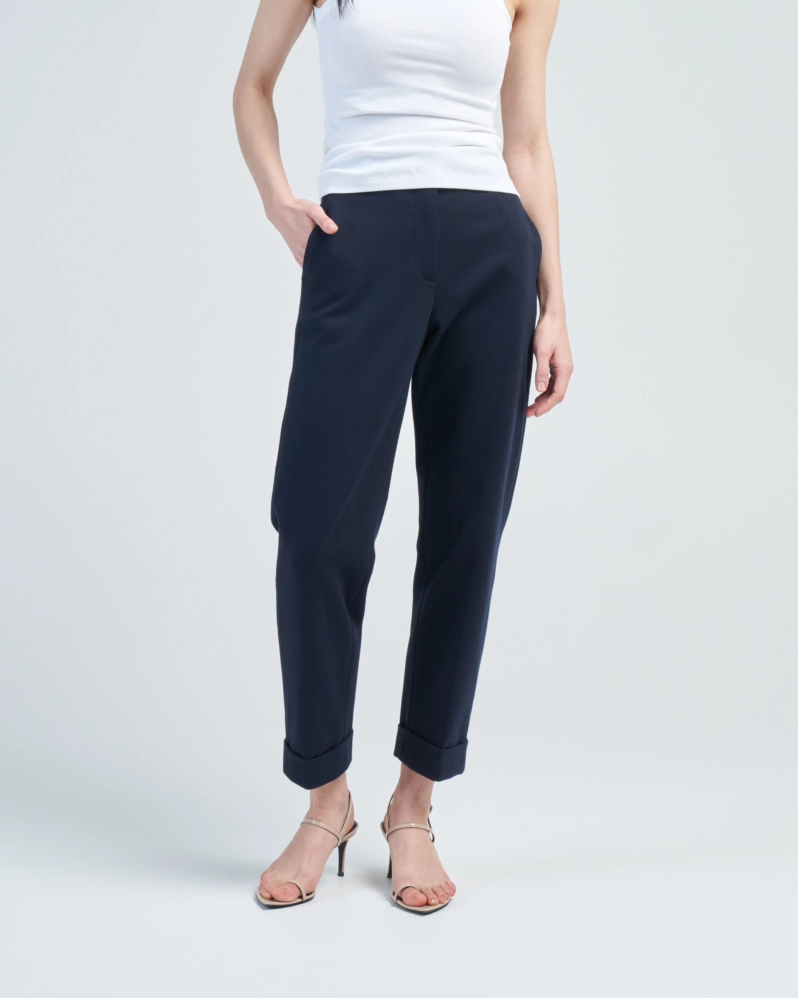 soft double cotton pant