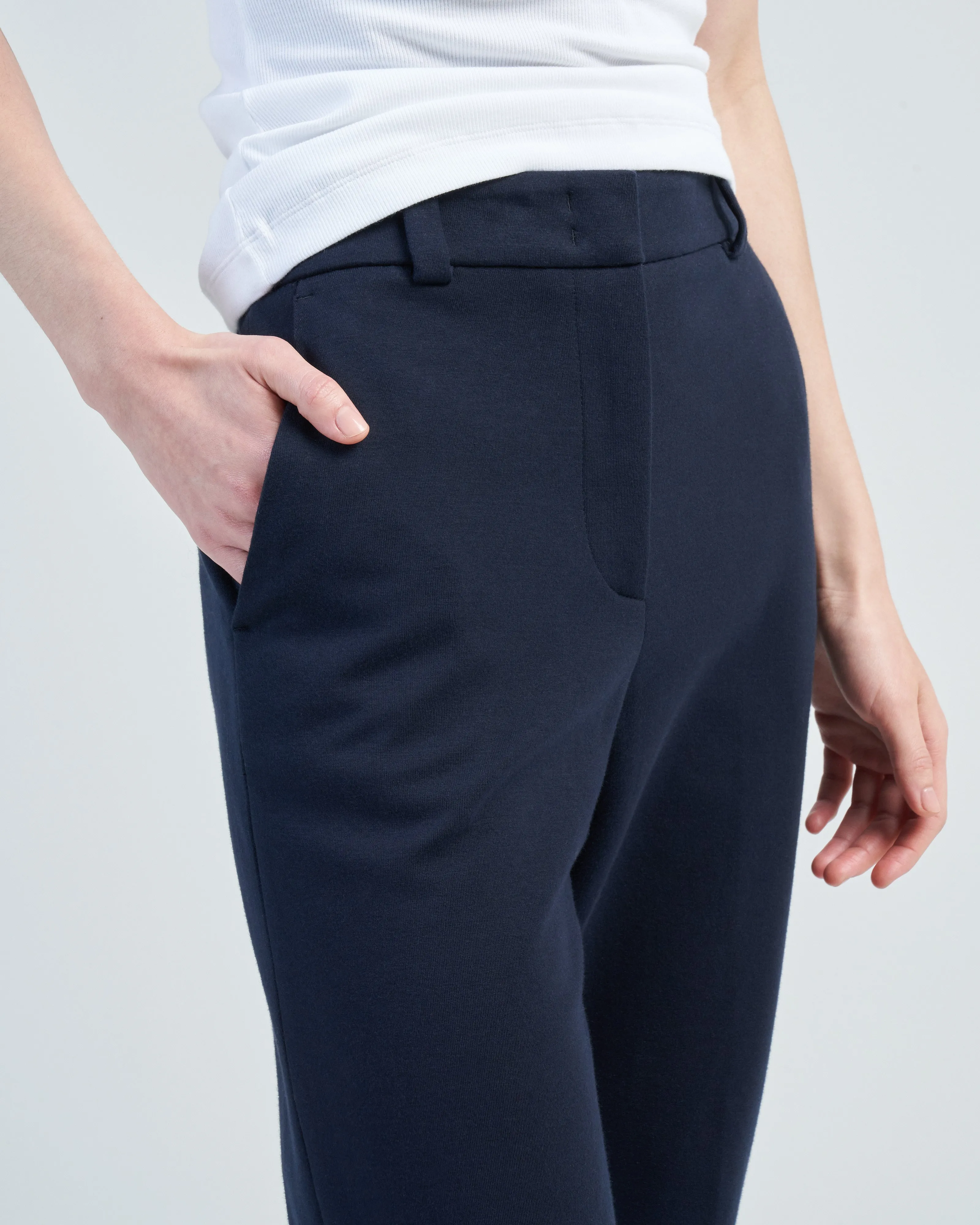 soft double cotton pant