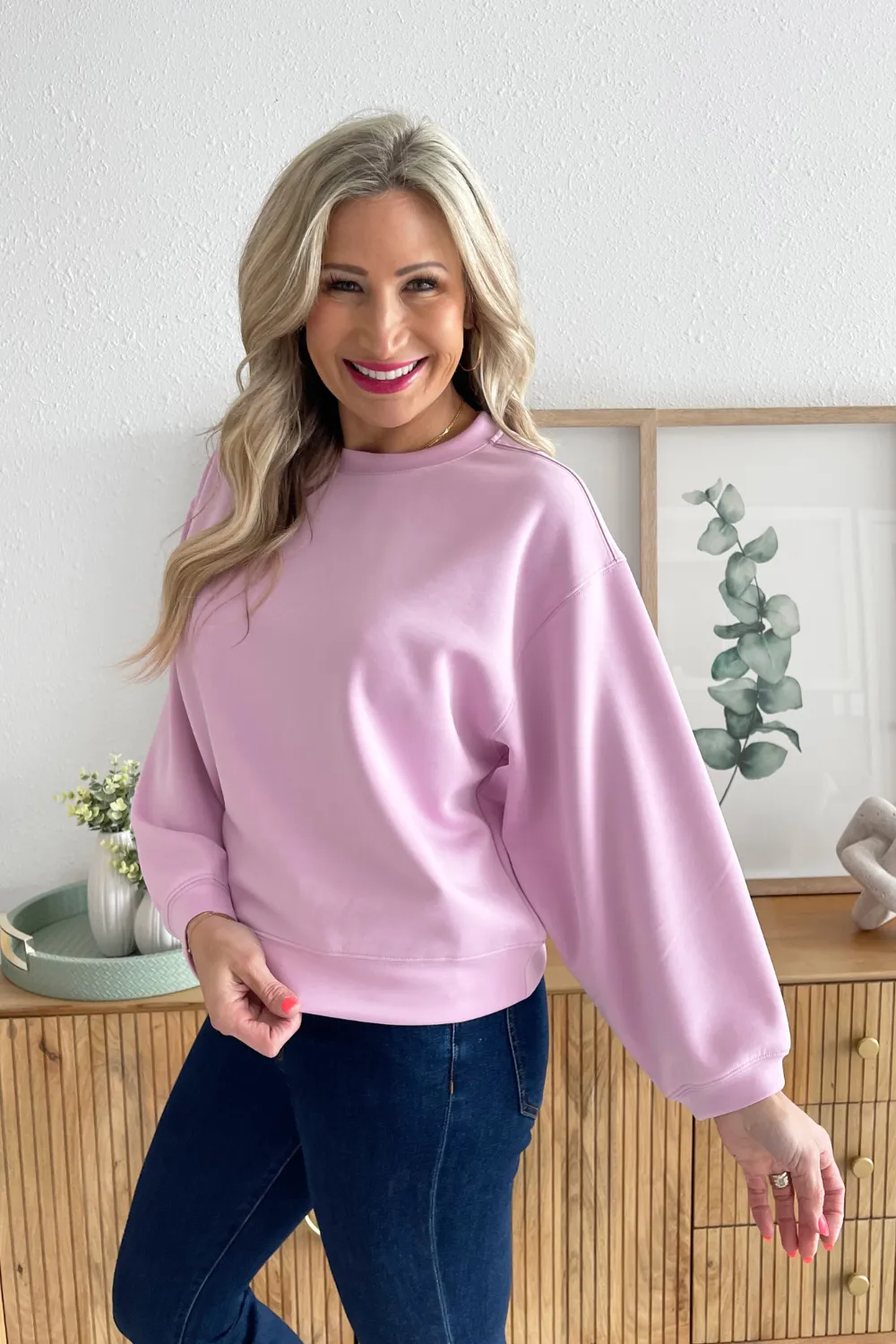 Soft Long Sleeve Sweatshirt