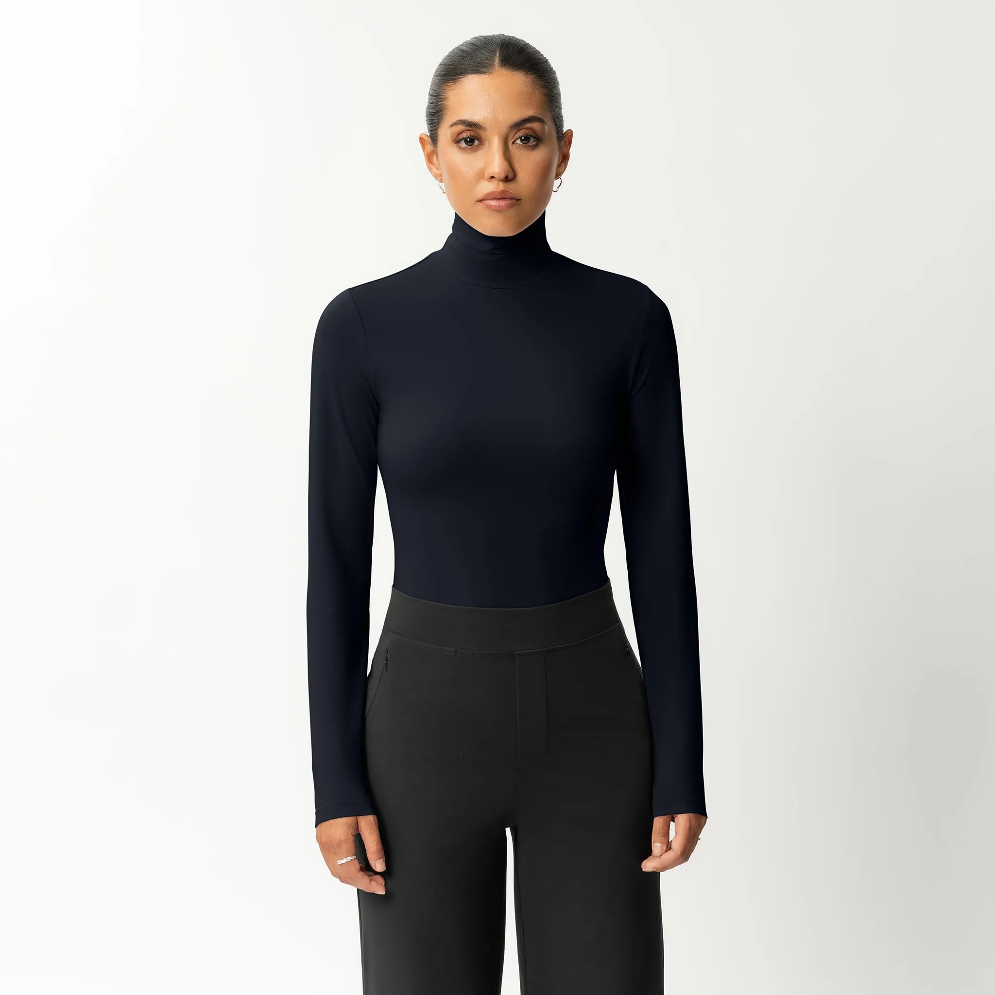 Soft Turtleneck Long-sleeve