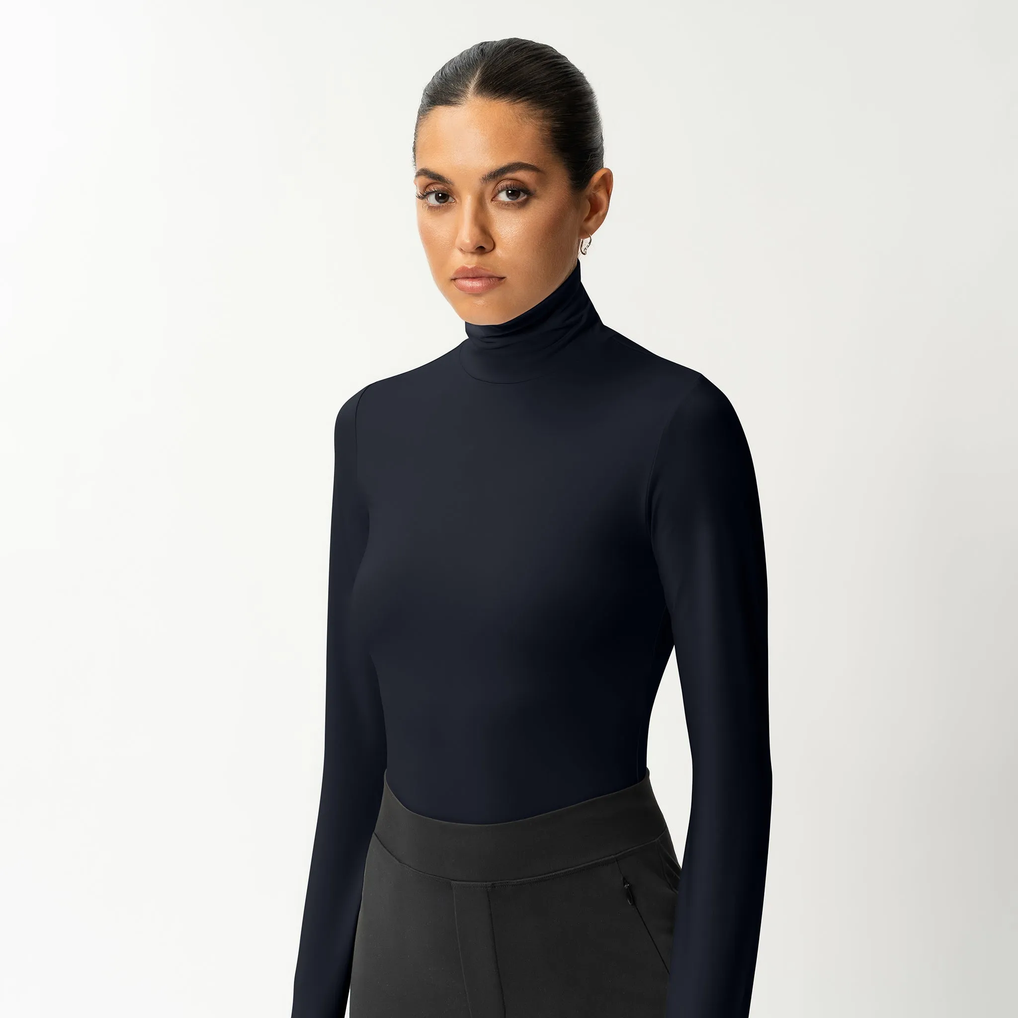 Soft Turtleneck Long-sleeve