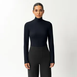 Soft Turtleneck Long-sleeve