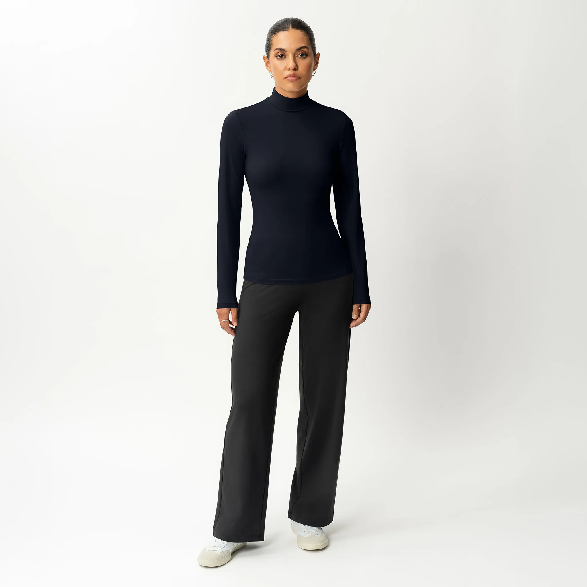Soft Turtleneck Long-sleeve