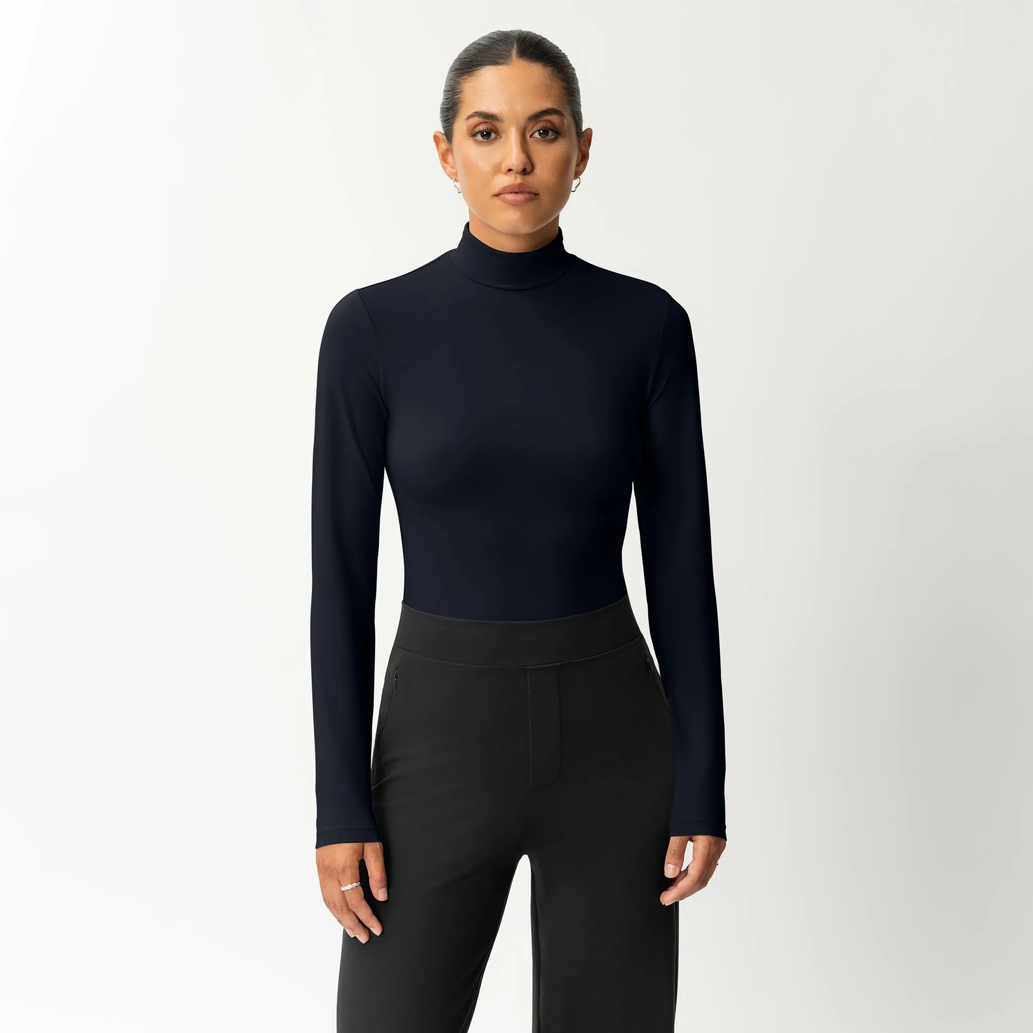 Soft Turtleneck Long-sleeve