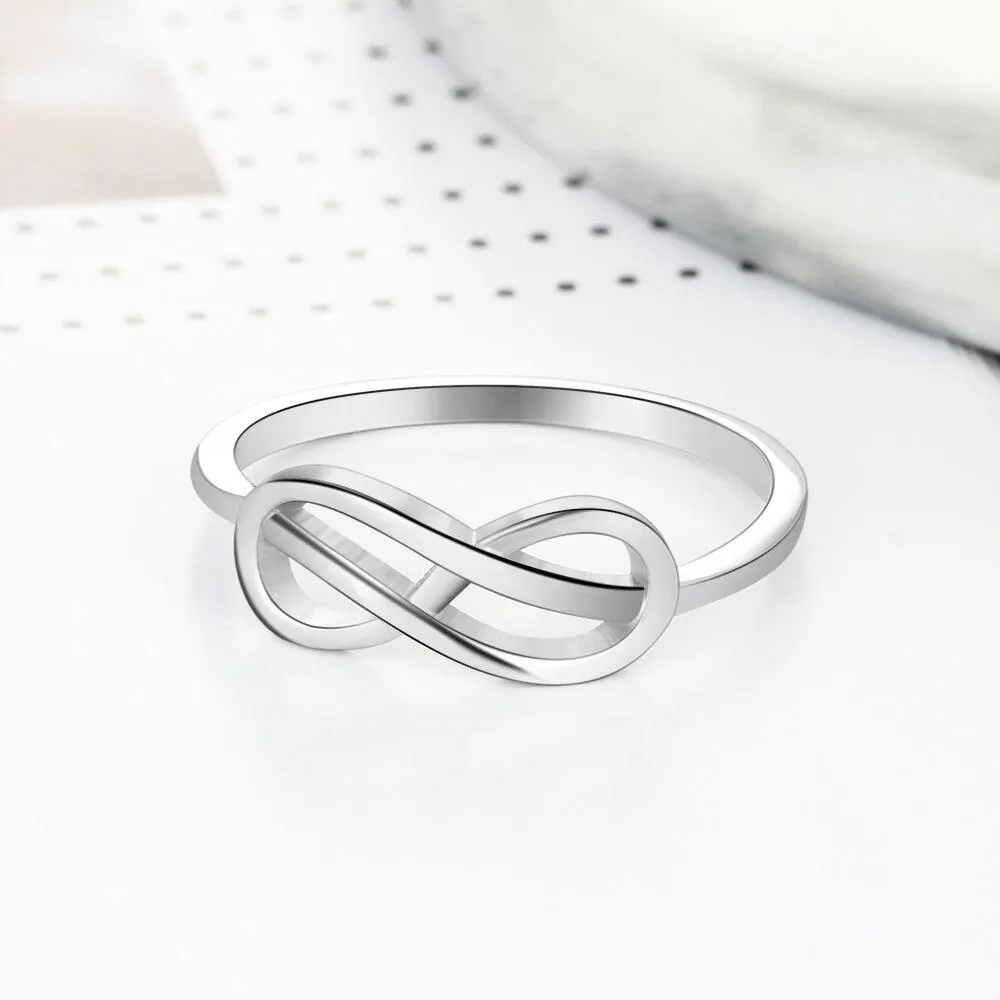 Solid 925 Sterling Silver Ring For Woman Trendy Ring