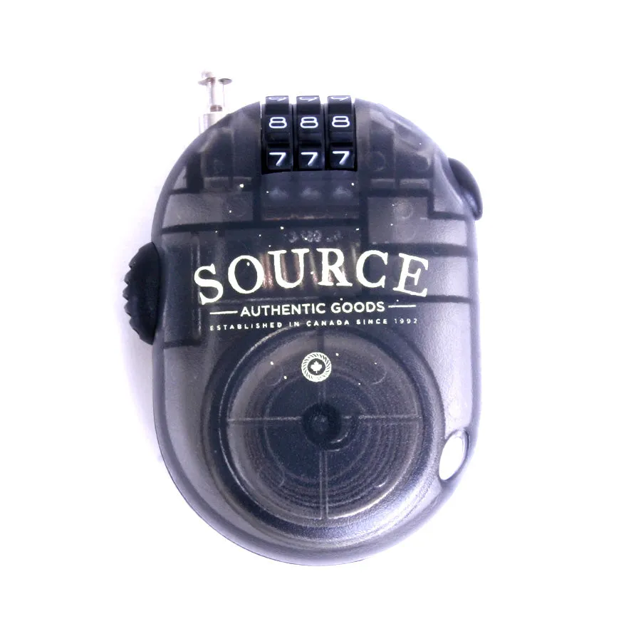 Source Chainsaw Lock Black