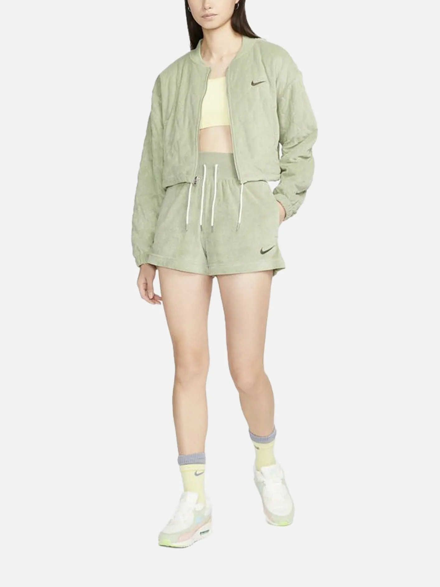 Sportswear Terry Quilted Jacket