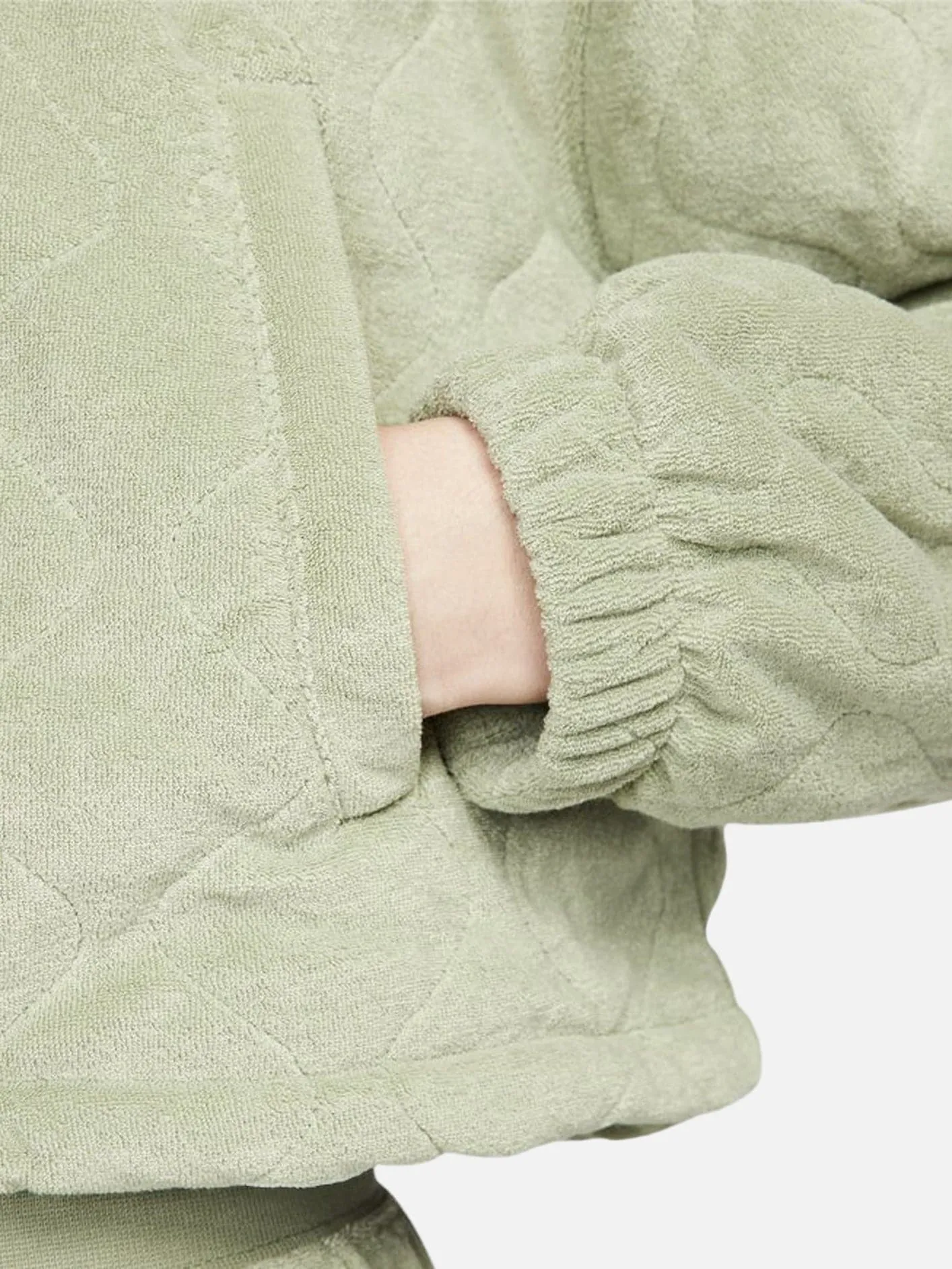Sportswear Terry Quilted Jacket