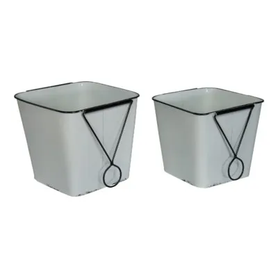 Square Metal Bucket