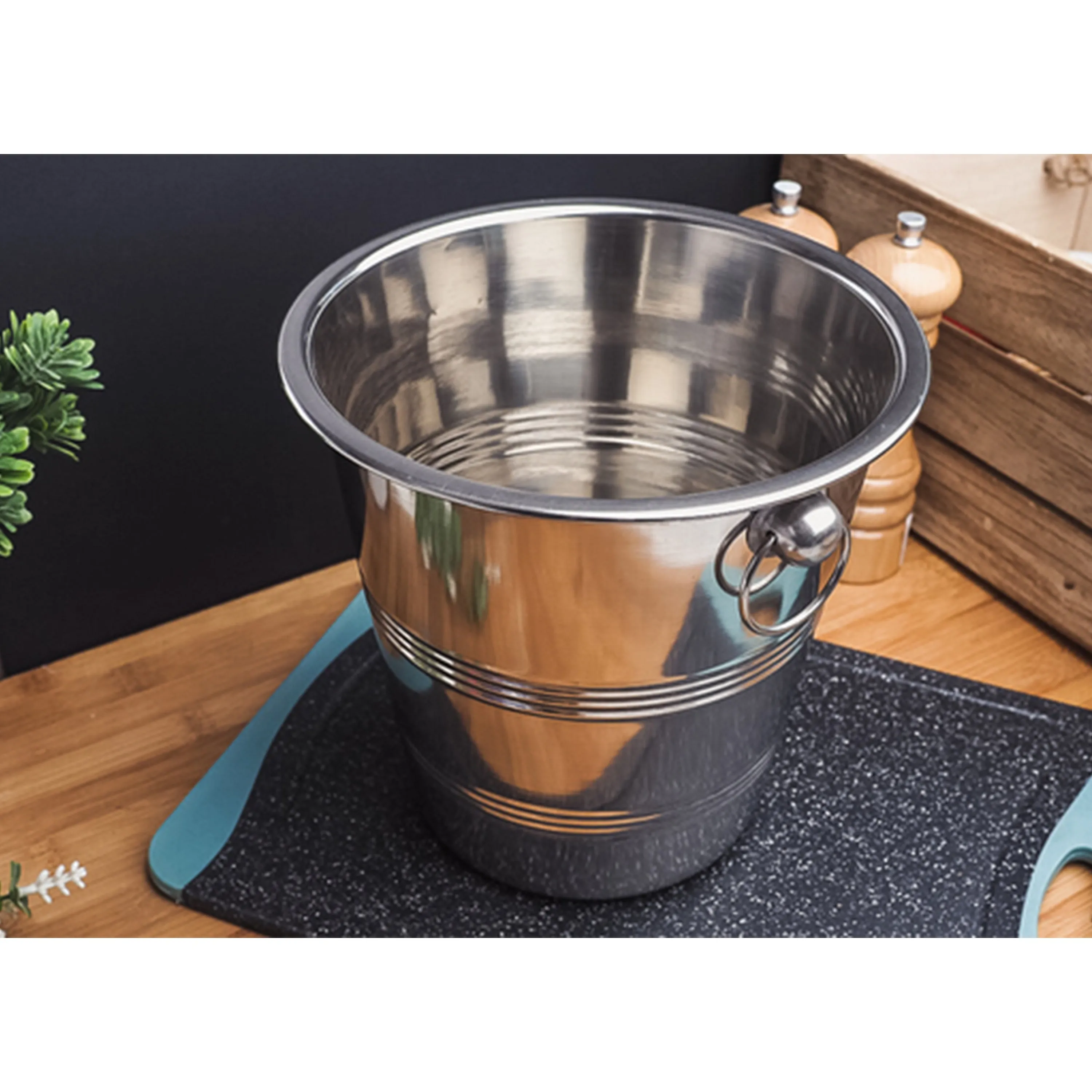 Stainless Steel Champagne Ice Bucket 4 Litre