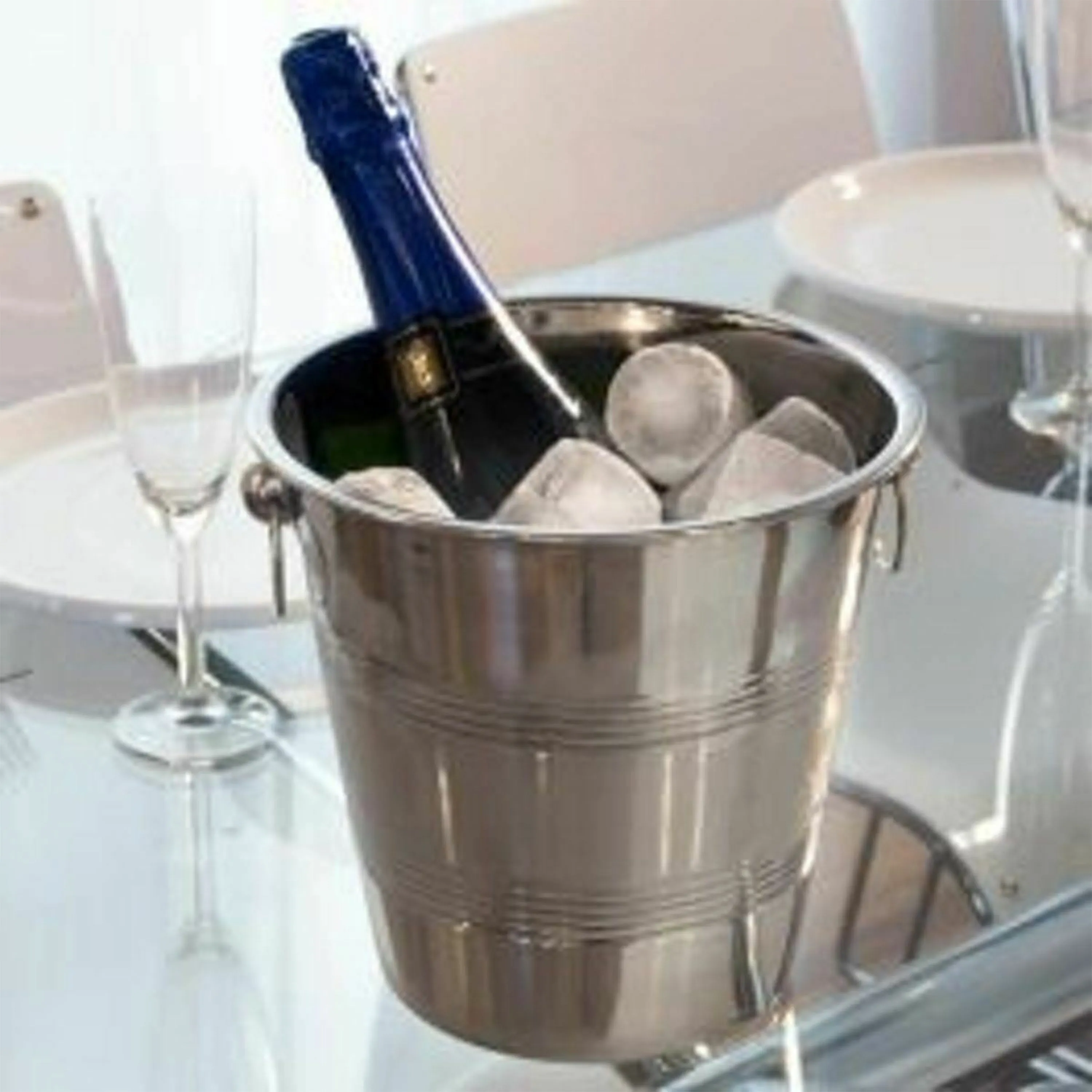 Stainless Steel Champagne Ice Bucket 4 Litre