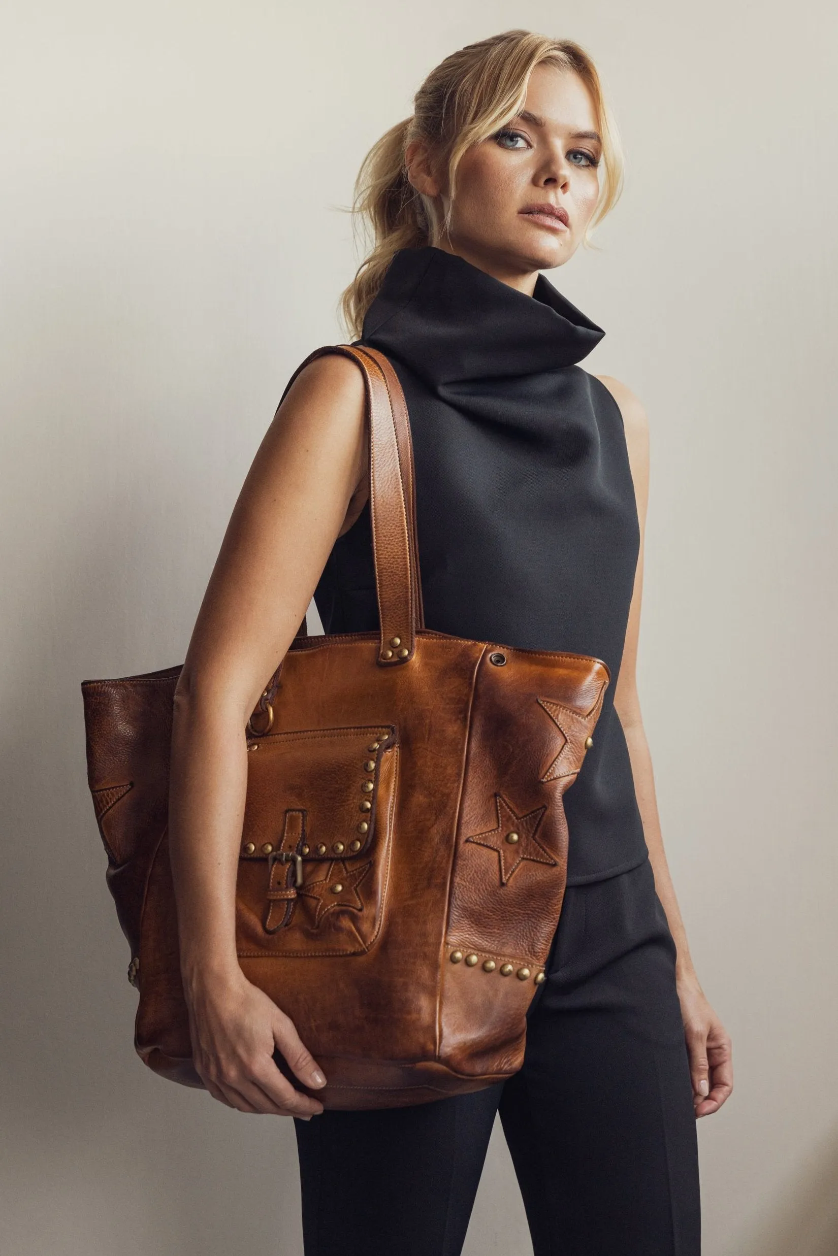 Star Tote - Cognac Rocks - CANADA