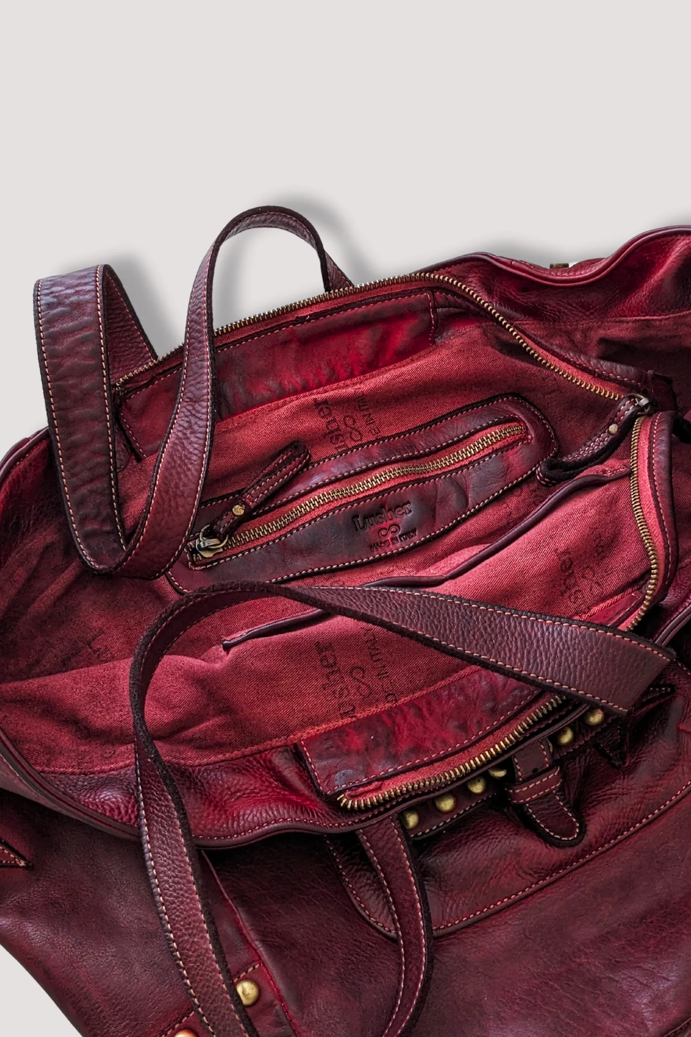 Star Tote - Wine Bordeaux - Second Sale - FINAL SALE - CANADA