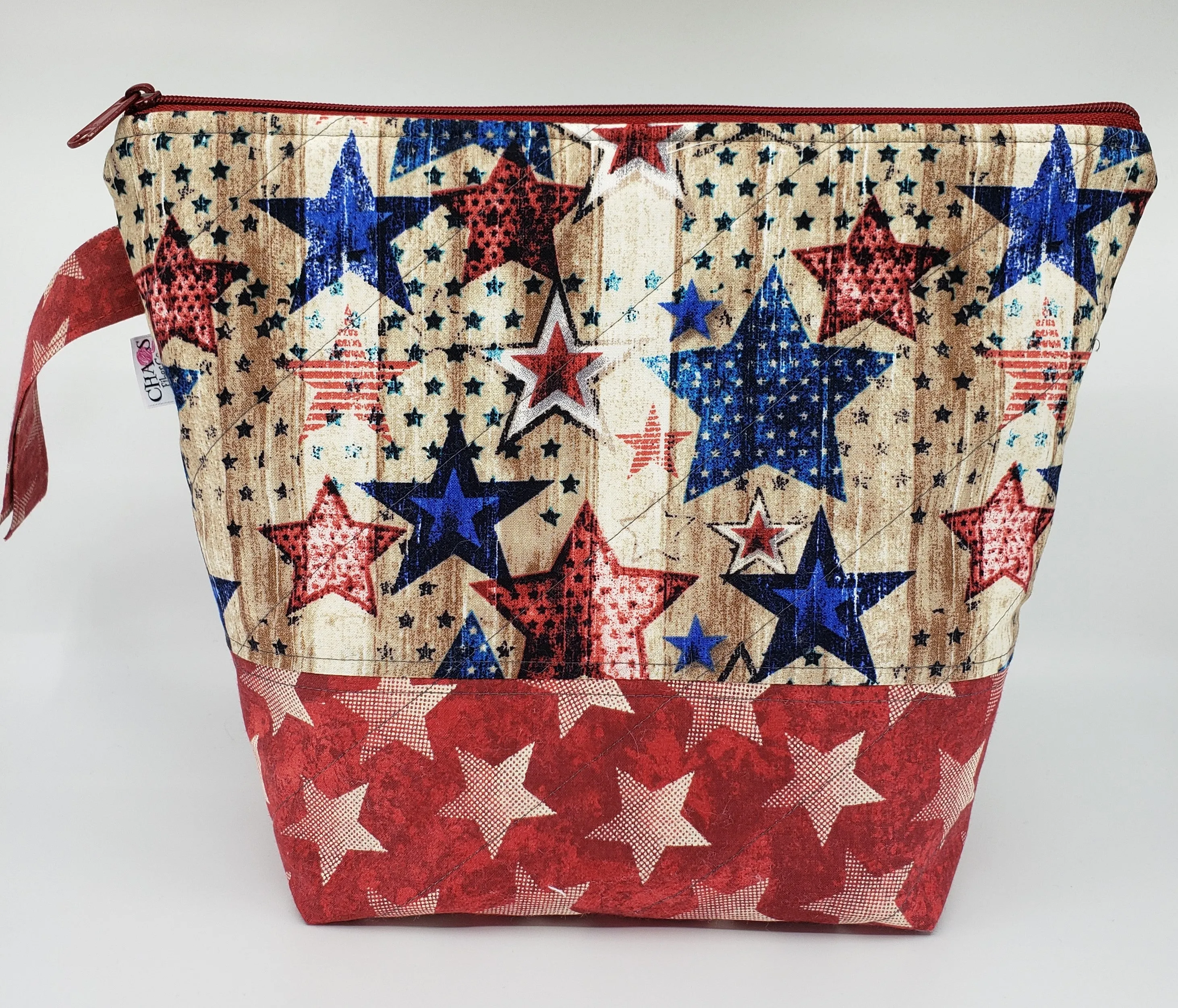Stars on the Barn - Project Bag - Medium