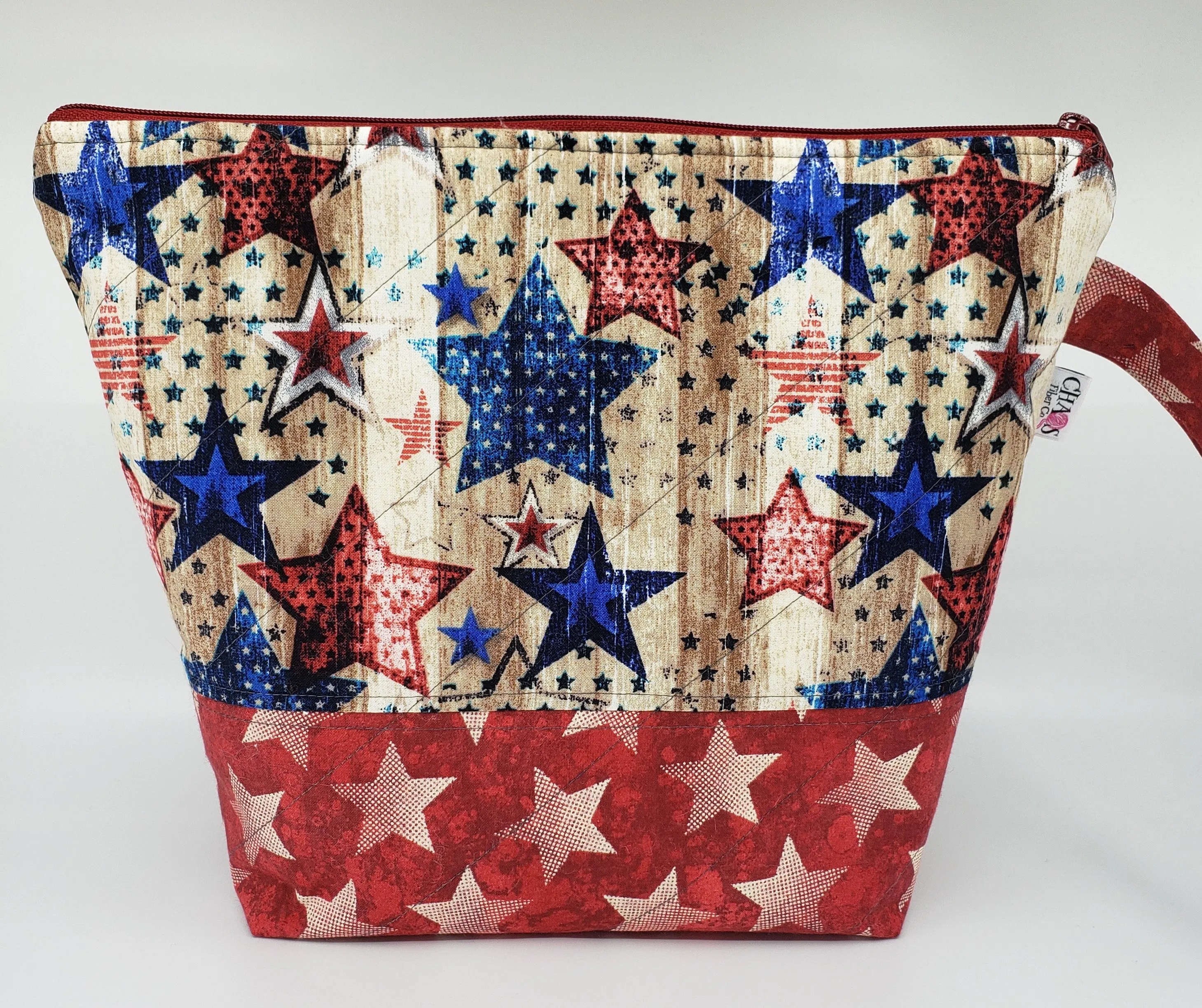 Stars on the Barn - Project Bag - Medium