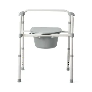 Steel 3-in-1 Folding Commode (1EA)