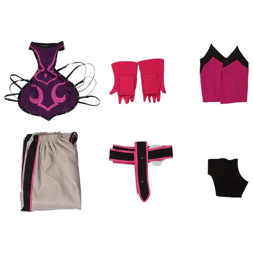 Street Fighte-Julie Cosplay Costume Outfits Halloween Carnival Party Disguise Suit