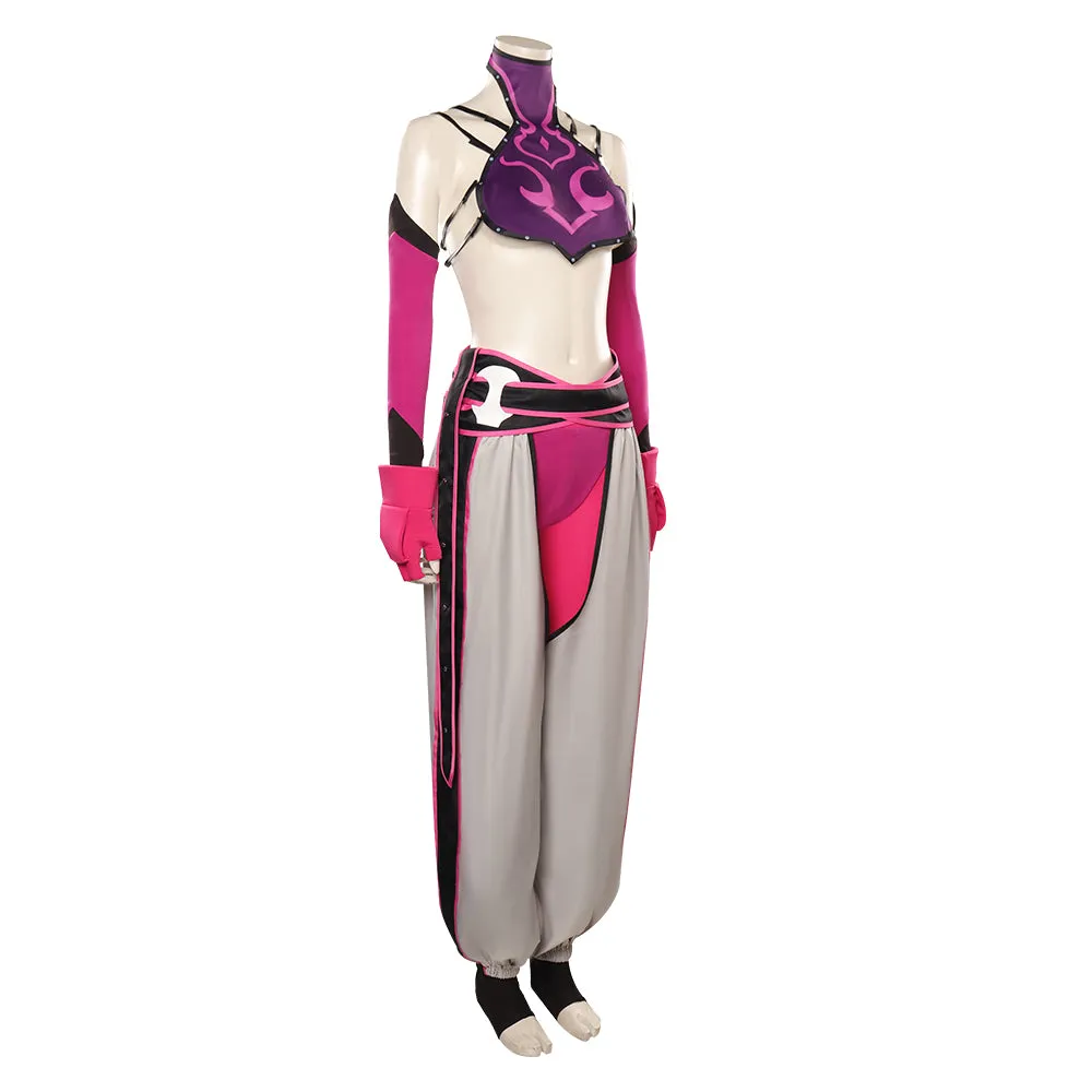 Street Fighte-Julie Cosplay Costume Outfits Halloween Carnival Party Disguise Suit