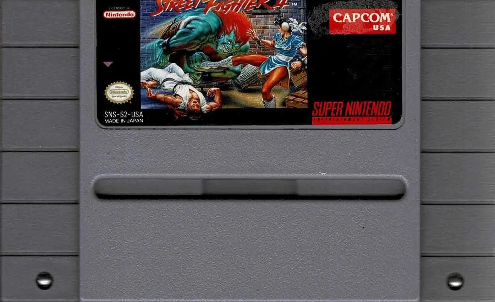 Street Fighter 2 (NTSC m. kosmetiske fejl)