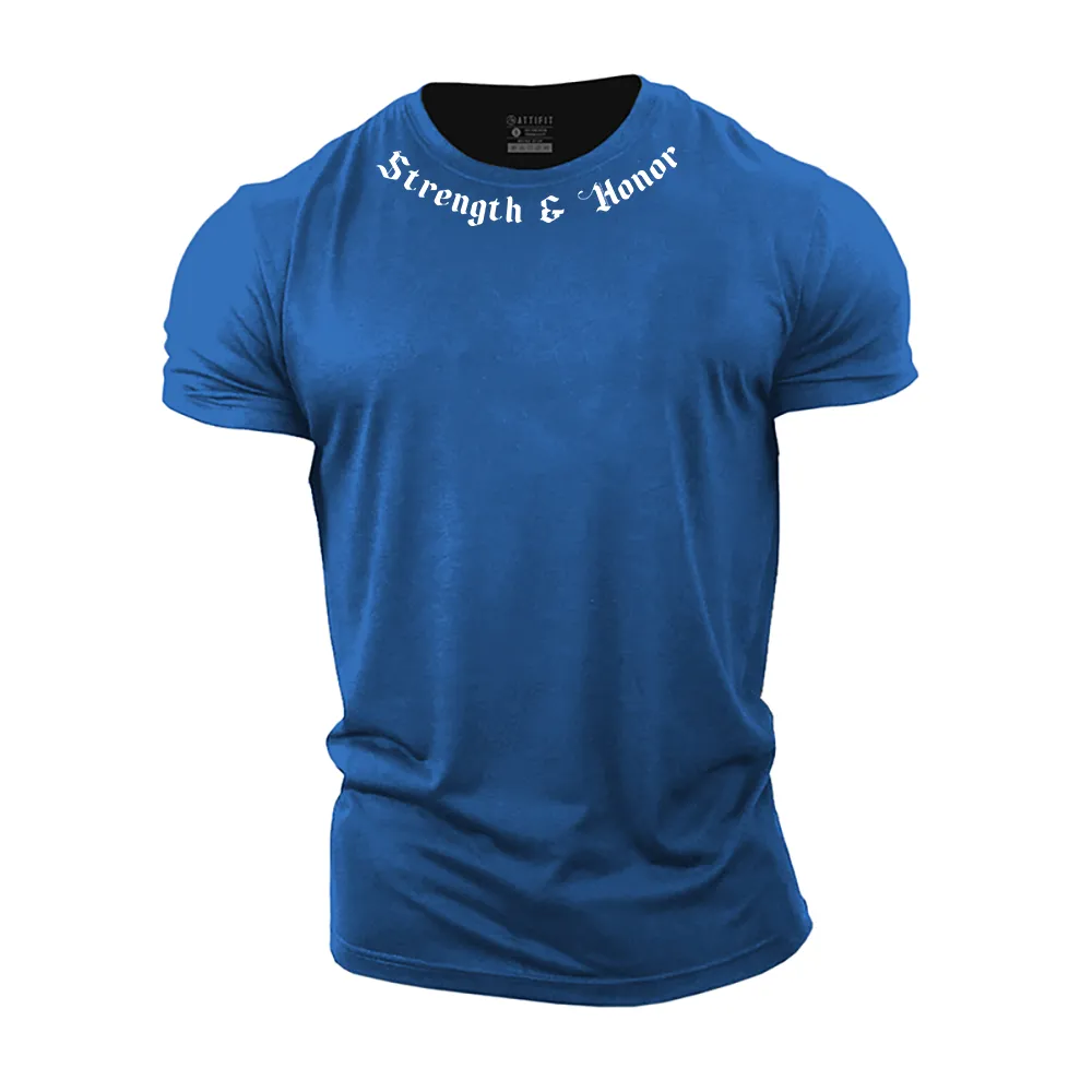 Strength Honor Cotton T-Shirt