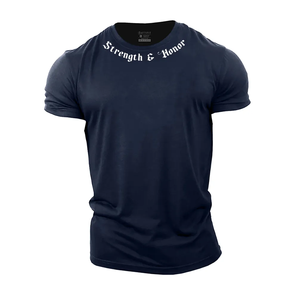Strength Honor Cotton T-Shirt