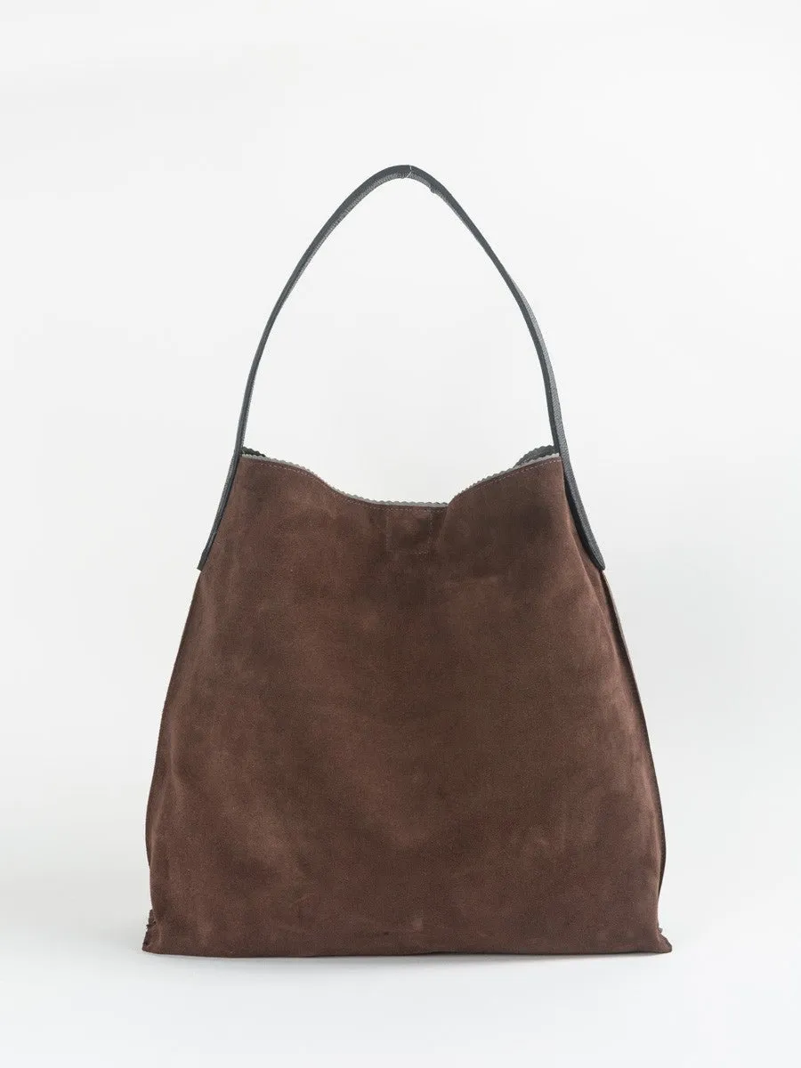 suede slouchy hobo