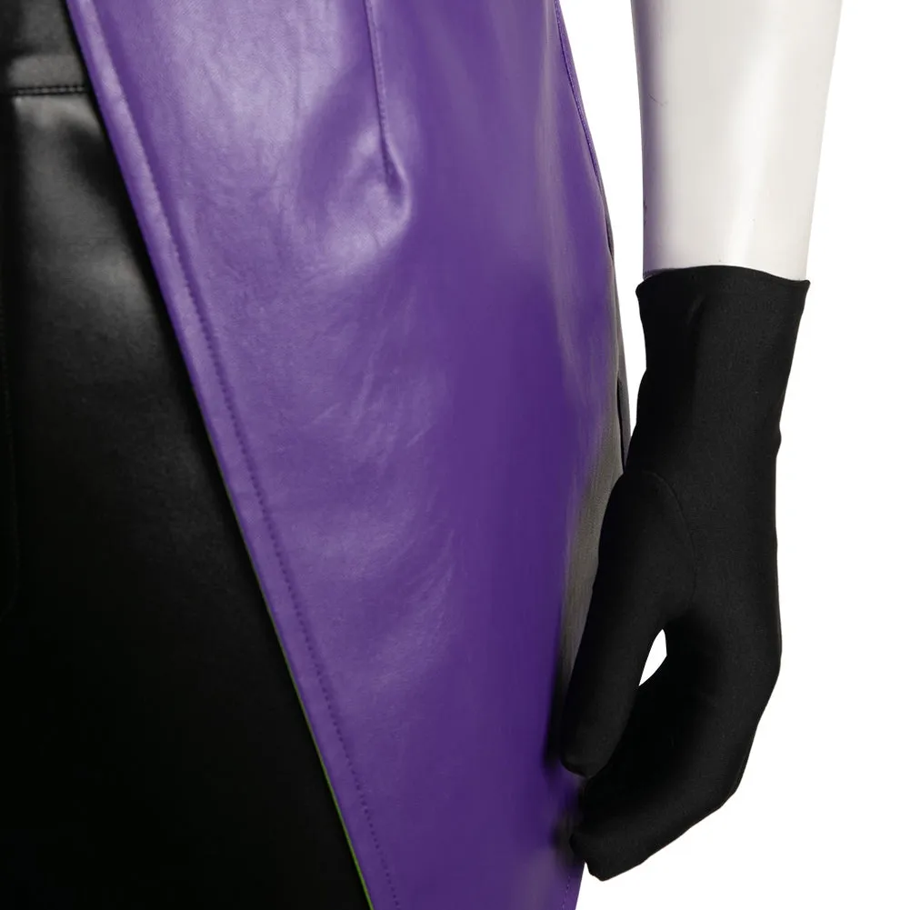 Suicide Squad Isekai Anime Joker Purple Suit Cosplay Costume Outfits Halloween Carnival Suit