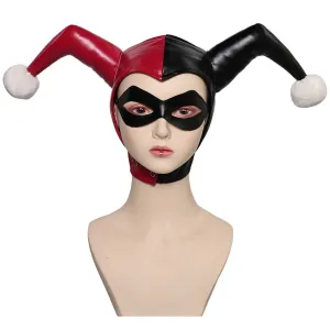 Suicide Squad: Kill the Justice League Harley Quinn Mask Cosplay Masks Helmet Masquerade Halloween Party Costume Props