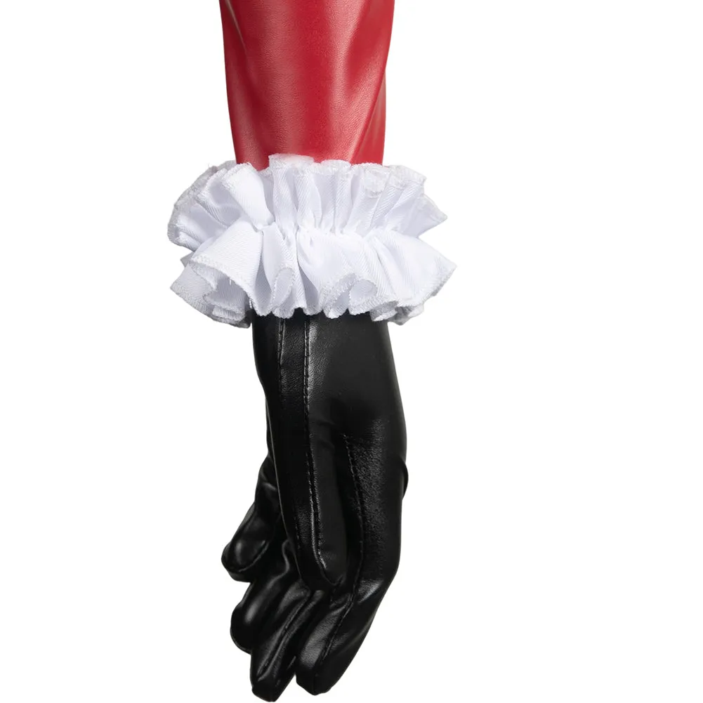 Suicide Squad: Kill the Justice League Harley Quinn Red & Black Joker Set Cosplay Costume Outfits Halloween Carnival Suit