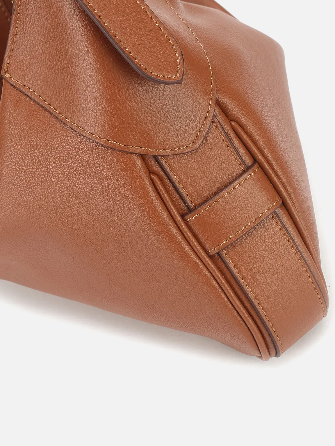 Supple Leather Romy Hobo Bag Single Strap Baguette Shoulder Bag