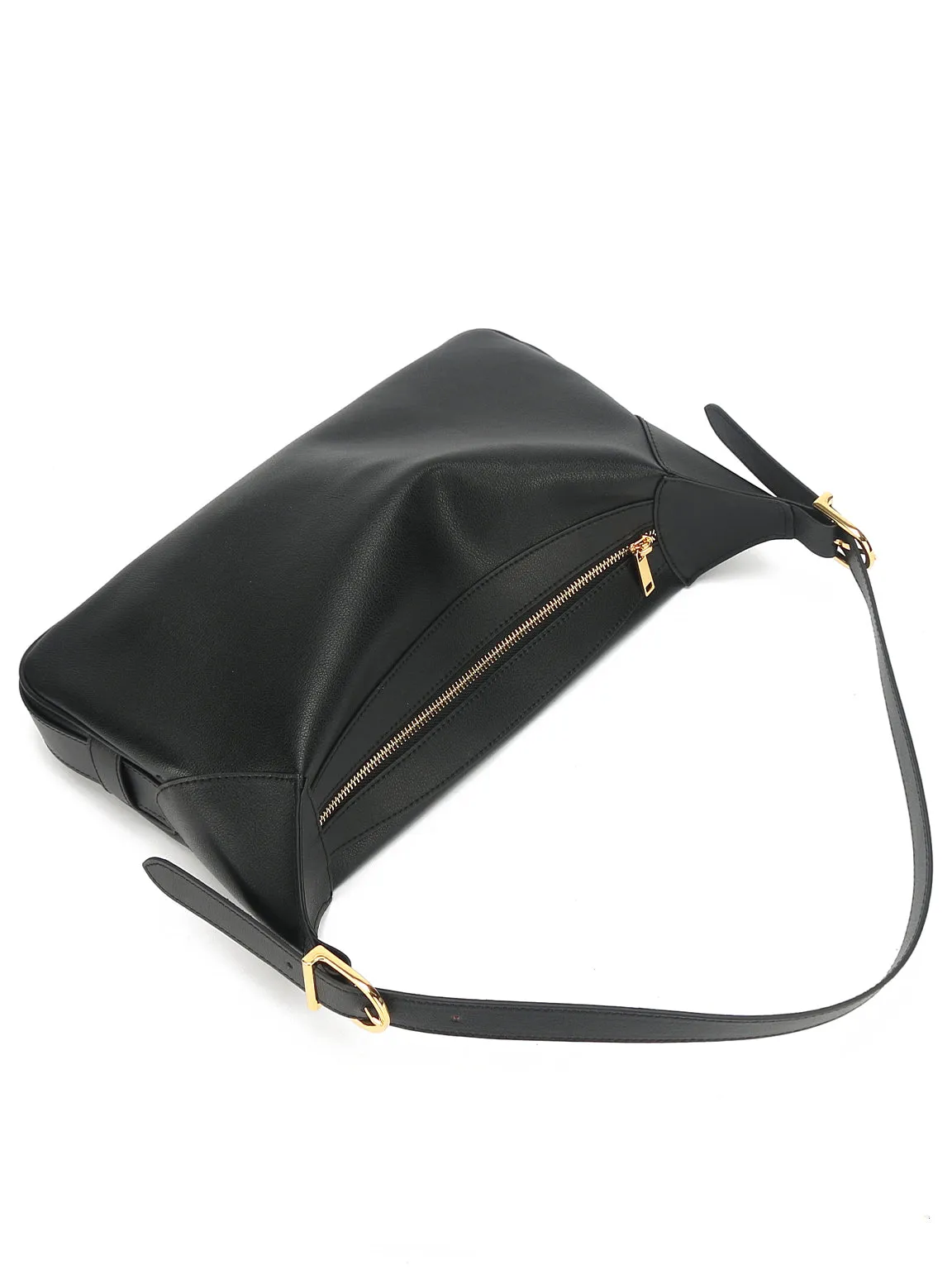 Supple Leather Romy Hobo Bag Single Strap Baguette Shoulder Bag