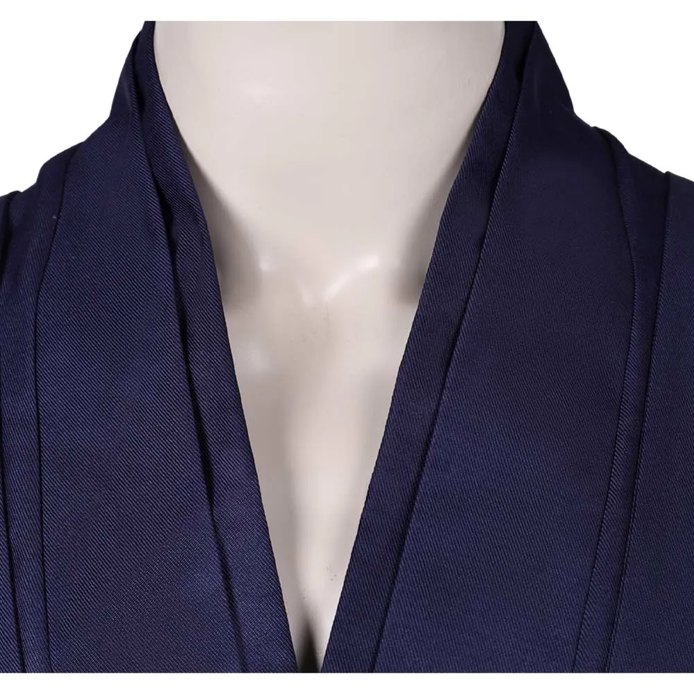 SW Anakin Skywalker Jedi Knight Dark Blue Suit Cosplay Costume Outfits Halloween Carnival Suit