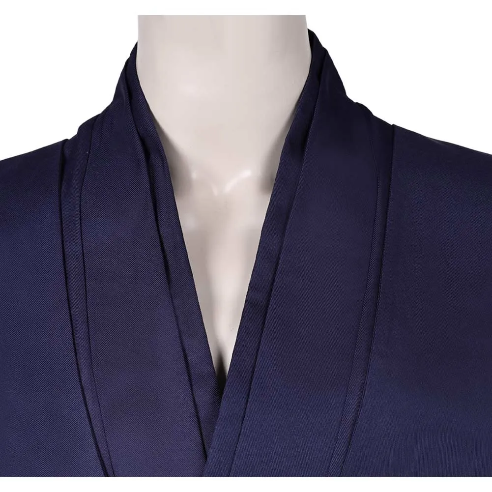 SW Anakin Skywalker Jedi Knight Dark Blue Suit Cosplay Costume Outfits Halloween Carnival Suit