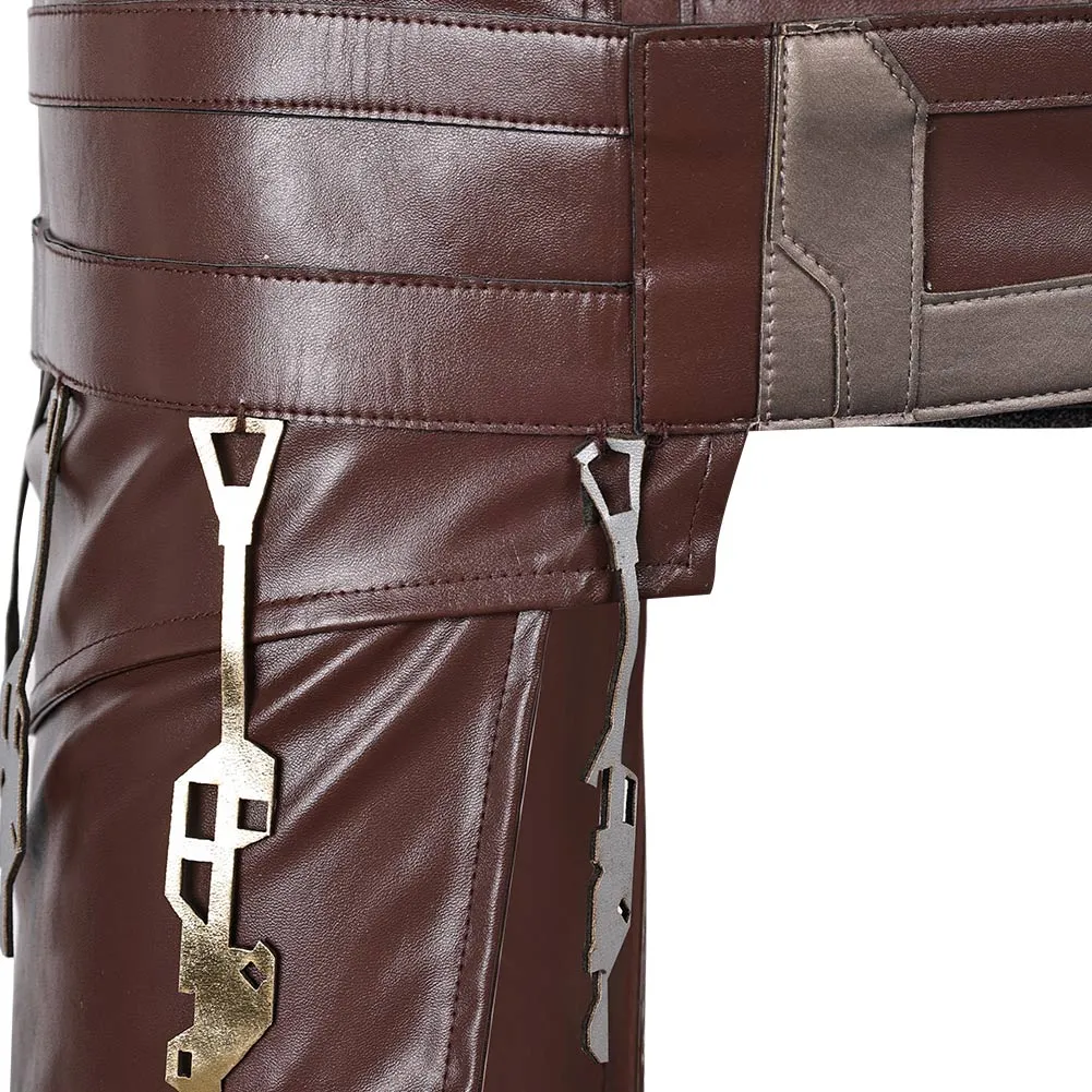 SW Jedi Temple Guard Cosplay Brown Belt Waistband Accessories