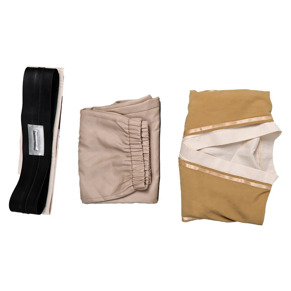 SW: The Acolyte Sol Yellow Jedi Suit Cosplay Costume Outfits Halloween Carnival Suit