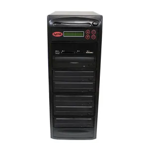 Systor Multi Media Center - Flash Memory Drive (USB/SD/CF/MS/MMC) to Disc Backup   1 to 5 SATA Blu-Ray Duplicator