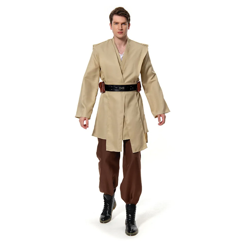 Tales Of The Jedi Qui-Gon jinn  Cosplay Costume Outfits Halloween Carnival Suit