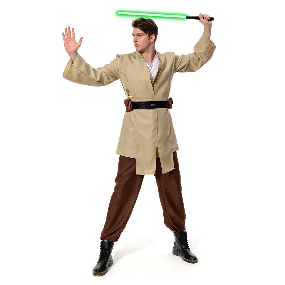 Tales Of The Jedi Qui-Gon jinn  Cosplay Costume Outfits Halloween Carnival Suit