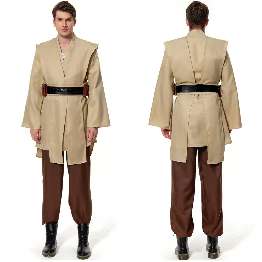 Tales Of The Jedi Qui-Gon jinn  Cosplay Costume Outfits Halloween Carnival Suit