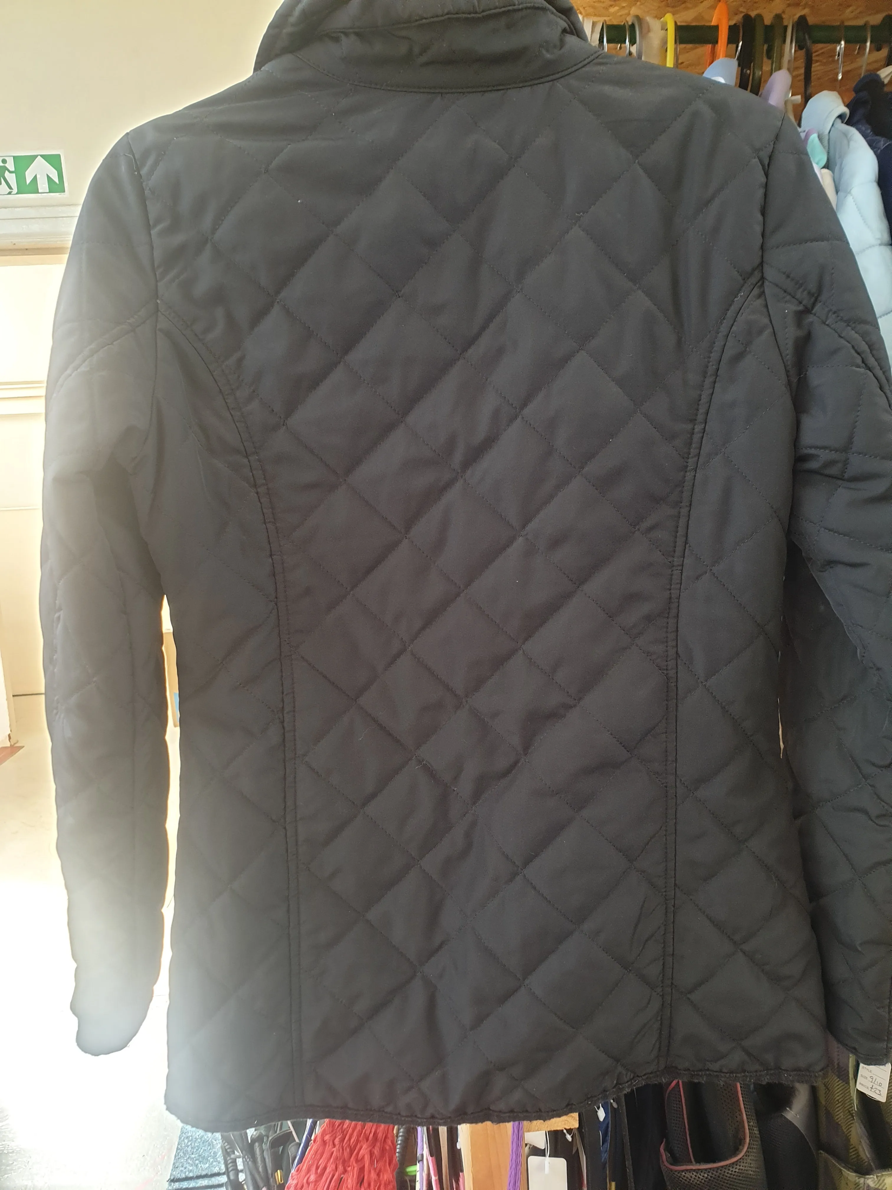 Tammy black quilted jacket age 16 FREE POSTAGE 🟢