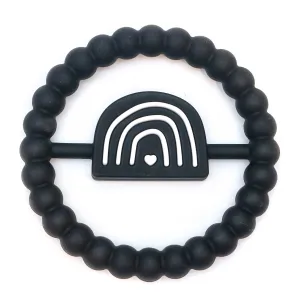 Teether - Rainbow Ring : Black