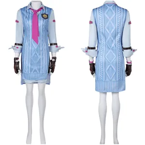 Tekken 8 Asuka Kazama Blue Suit Cosplay Costume Outfits Halloween Carnival Suit