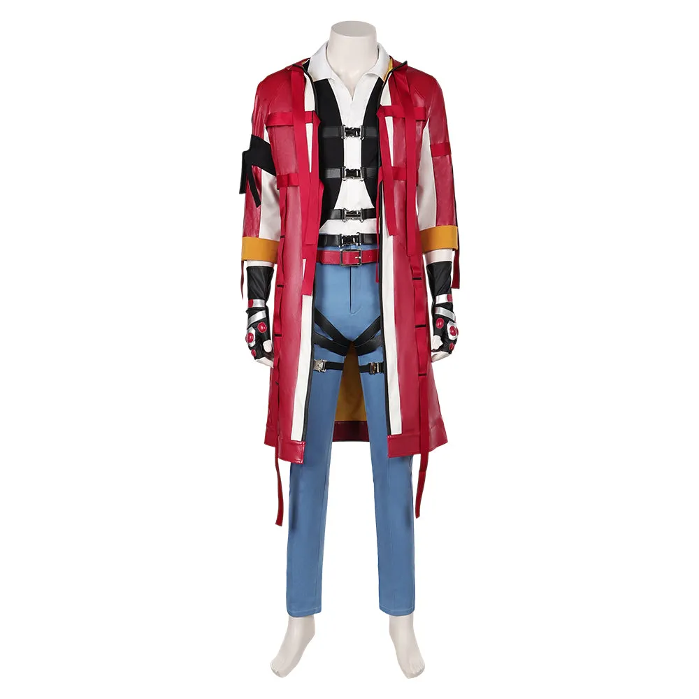 Tekken 8 LEO Red Suit Cosplay Costume Outfits Halloween Carnival Suit