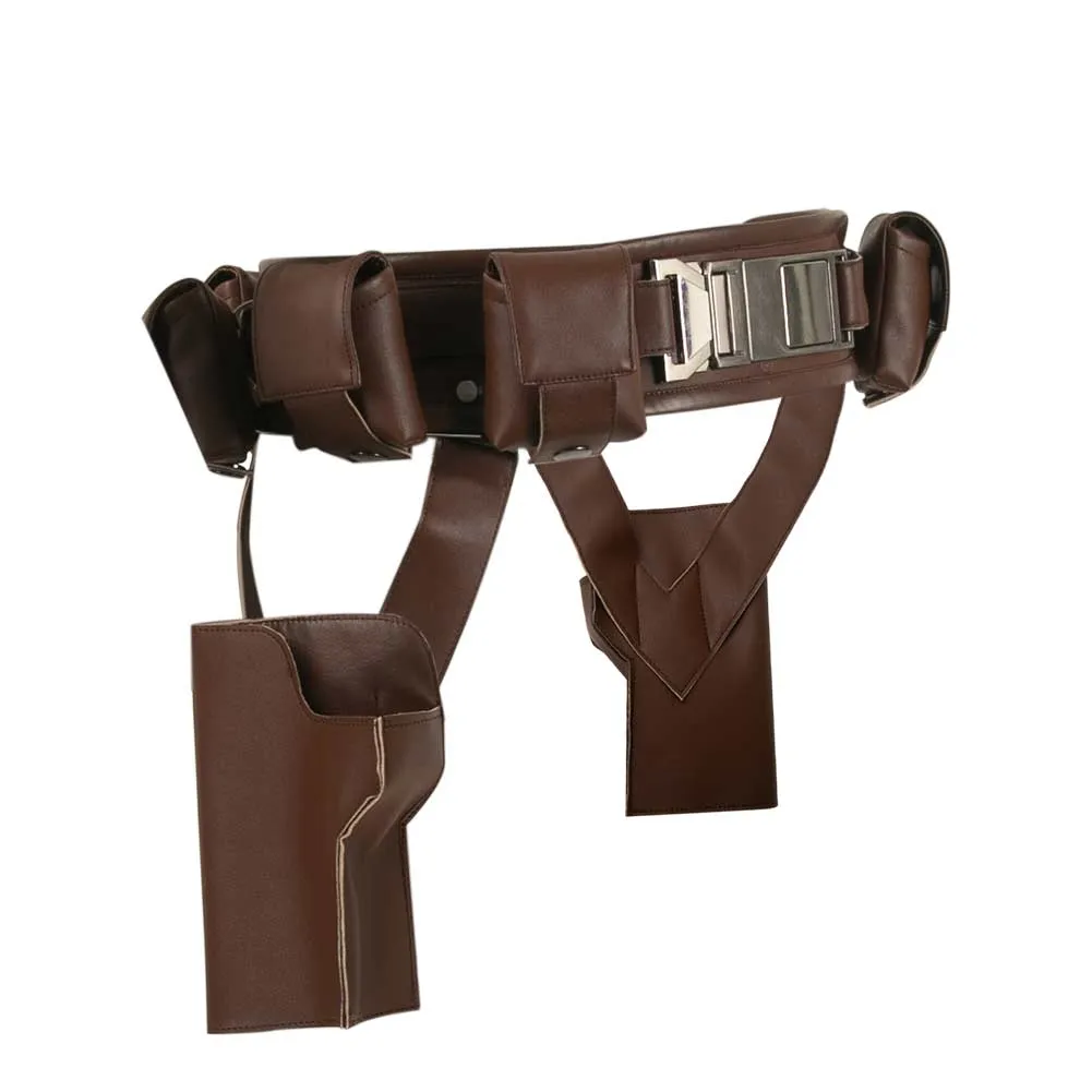 The Bounty Hunter Belt Set Cosplay Accessories Waistband Halloween Carnival Props