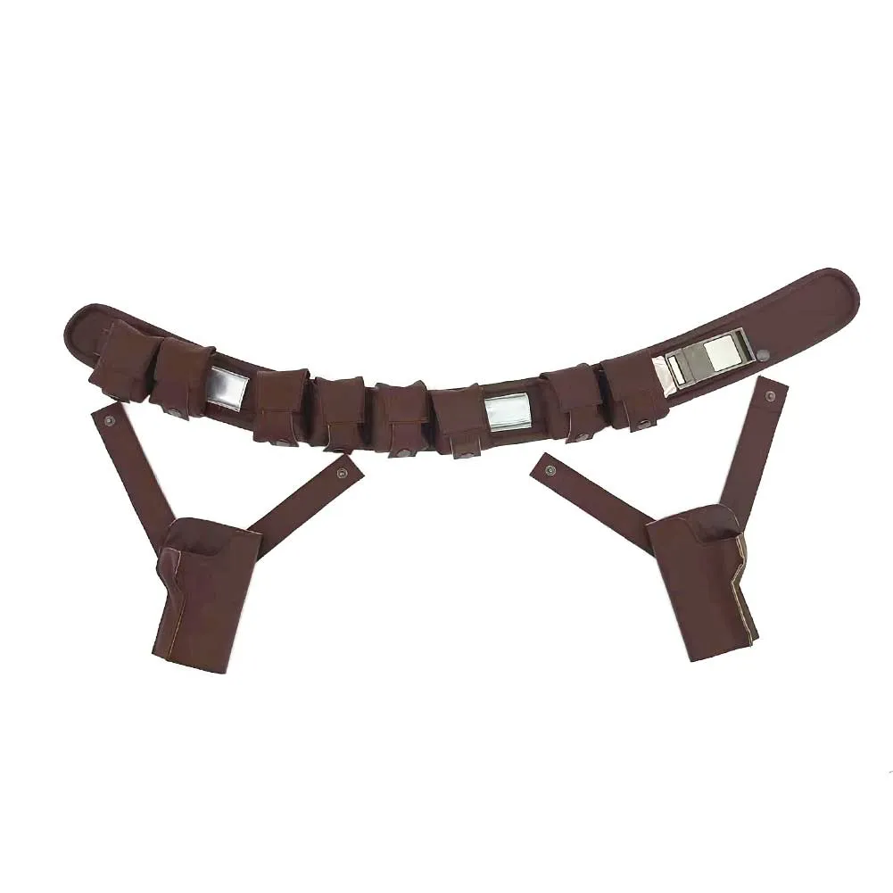The Bounty Hunter Belt Set Cosplay Accessories Waistband Halloween Carnival Props