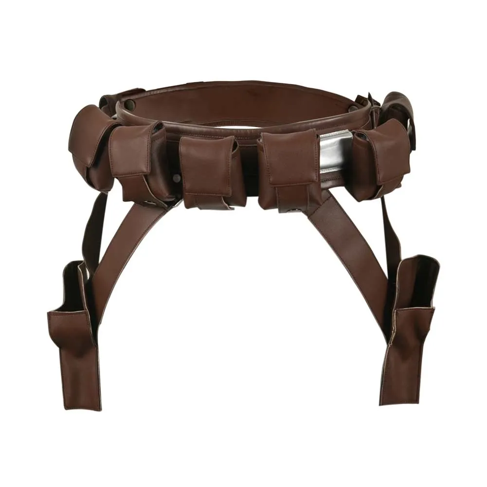 The Bounty Hunter Belt Set Cosplay Accessories Waistband Halloween Carnival Props